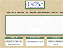 Tablet Screenshot of iaoba.com